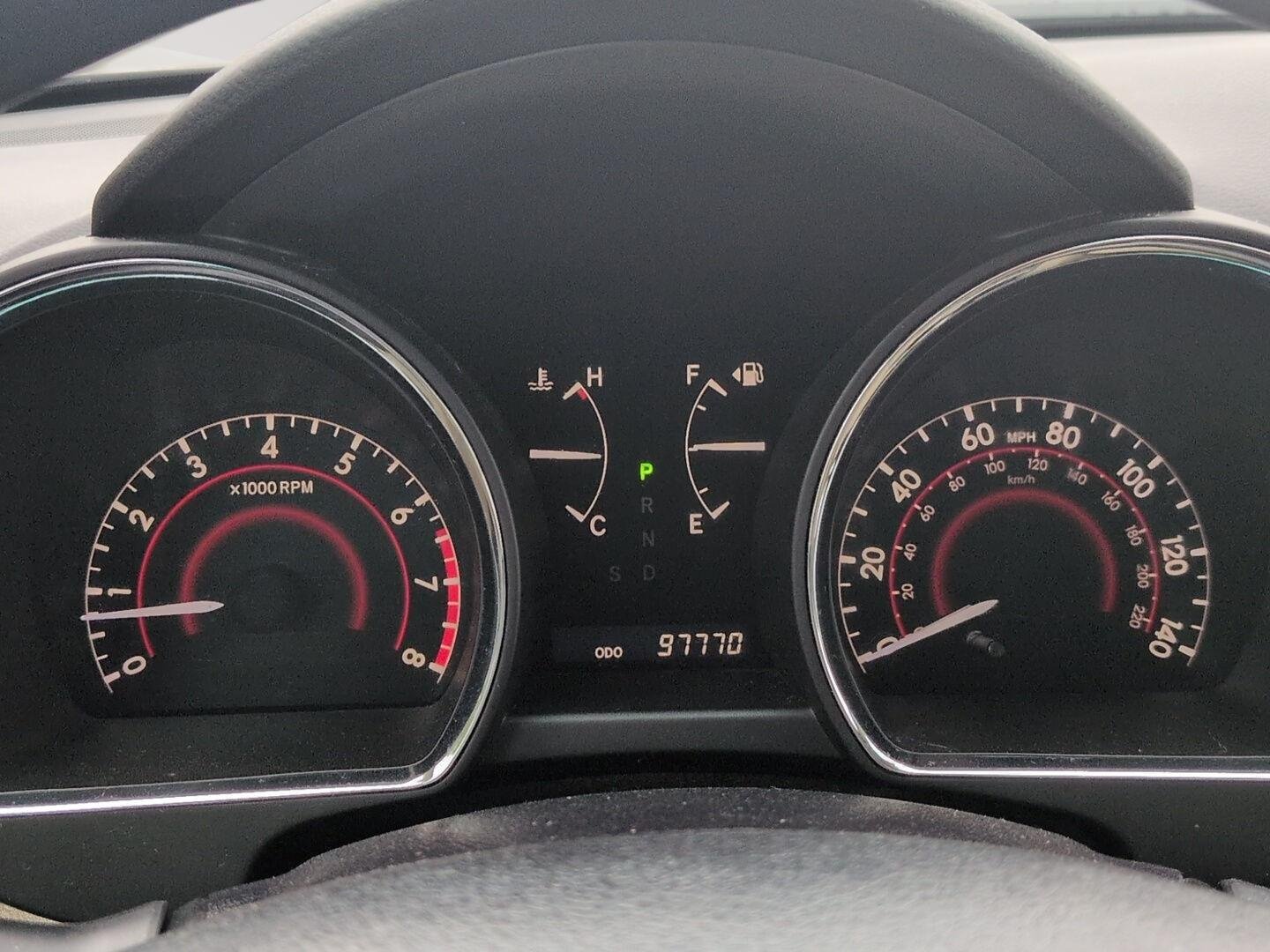 Used 2011 Sizzling Crimson Mica Toyota Base image 2
