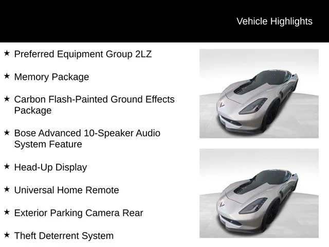 Used 2016 Silver Chevrolet Z06 image 5