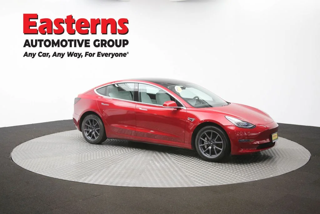 Used 2019 Red Tesla Standard image 44