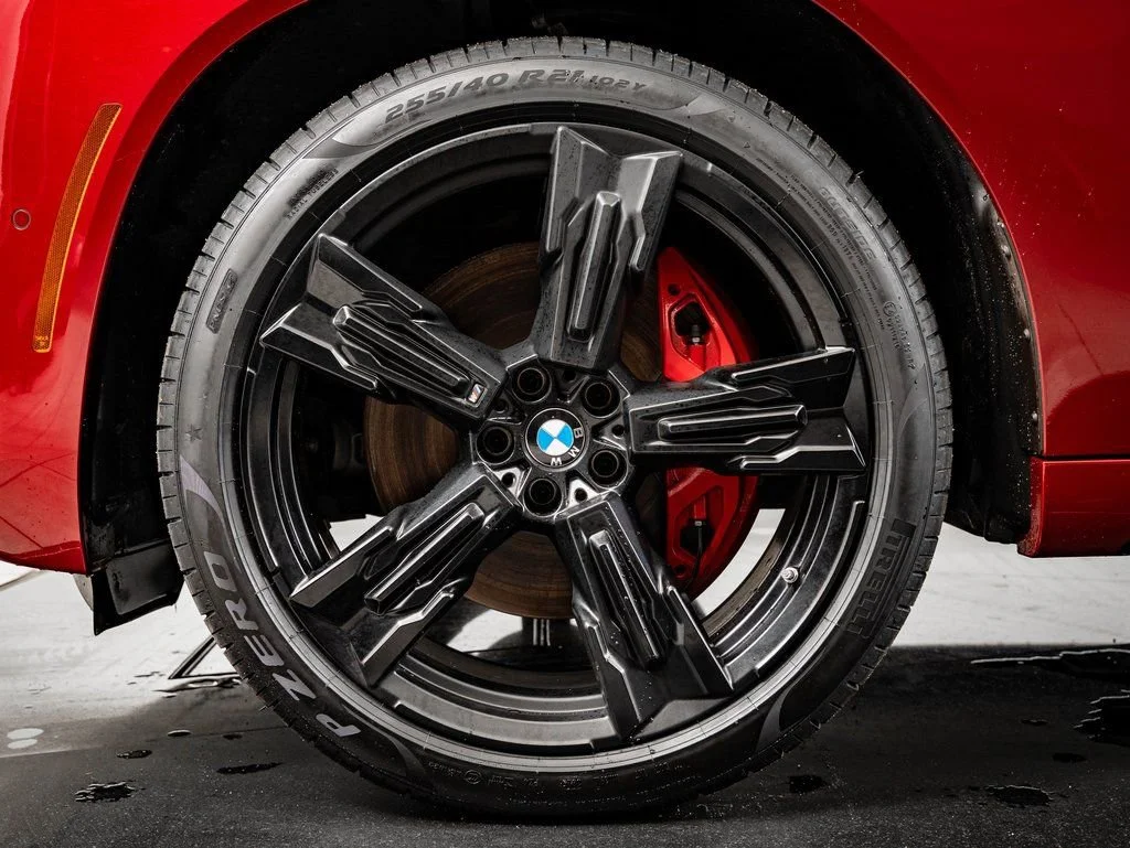 Certified Used 2025 Red Metallic BMW M50 xDrive image 12