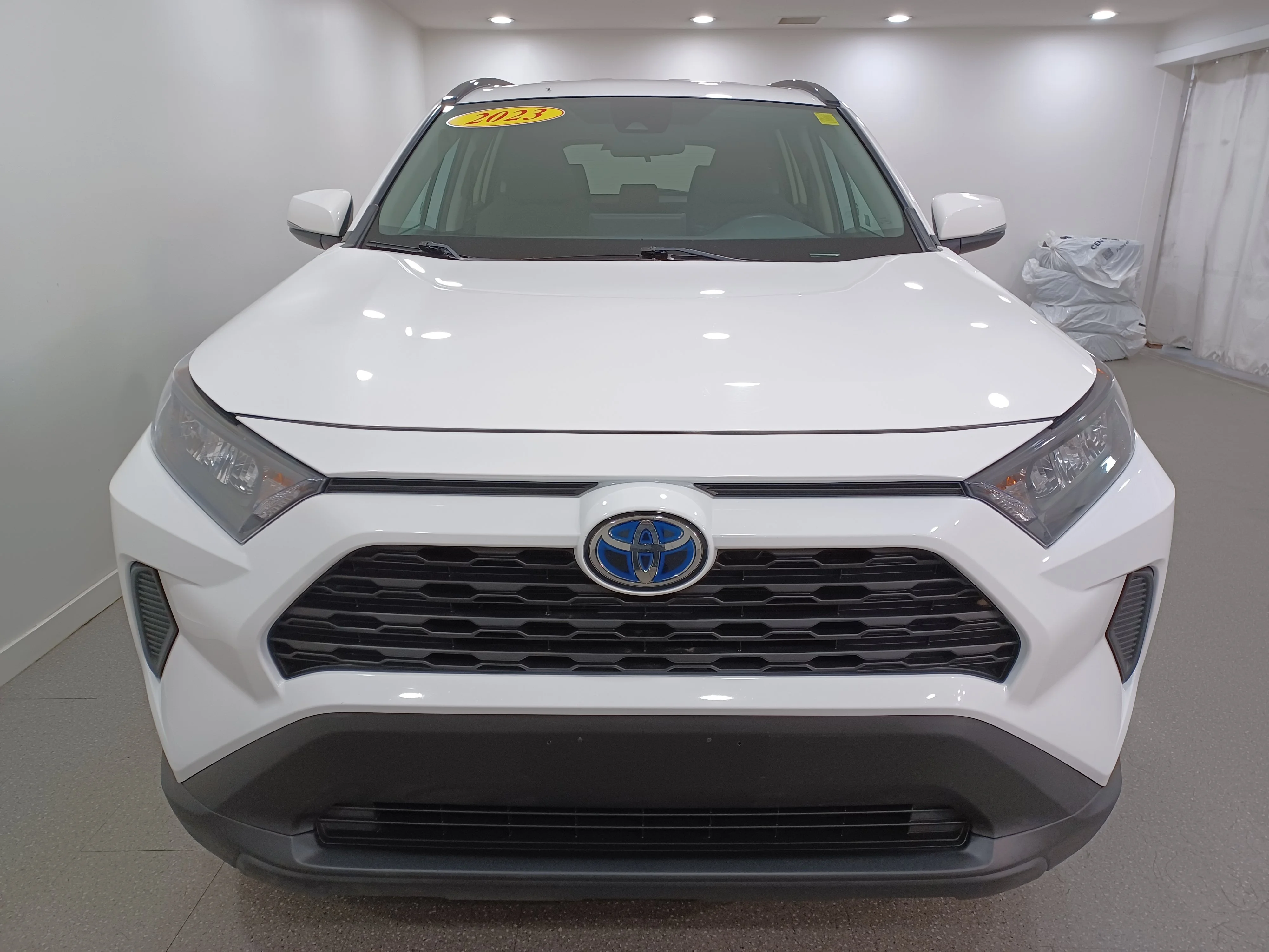 Certified Used 2023 White Toyota LE AWD*Excellent Fuel Economy | Adaptive Cruise | Htd Seats | Blind Spot Detect | Roof Rails image 3