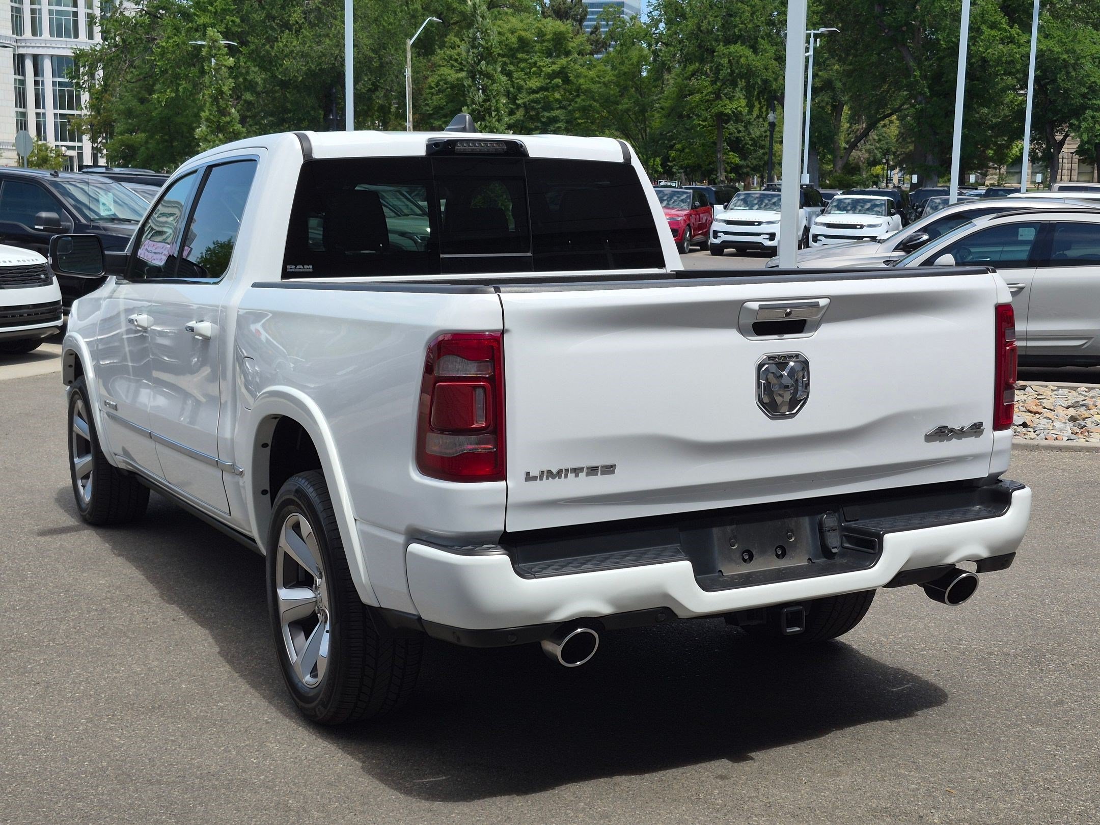 Used 2021 Bright White Clearcoat Ram Limited image 5