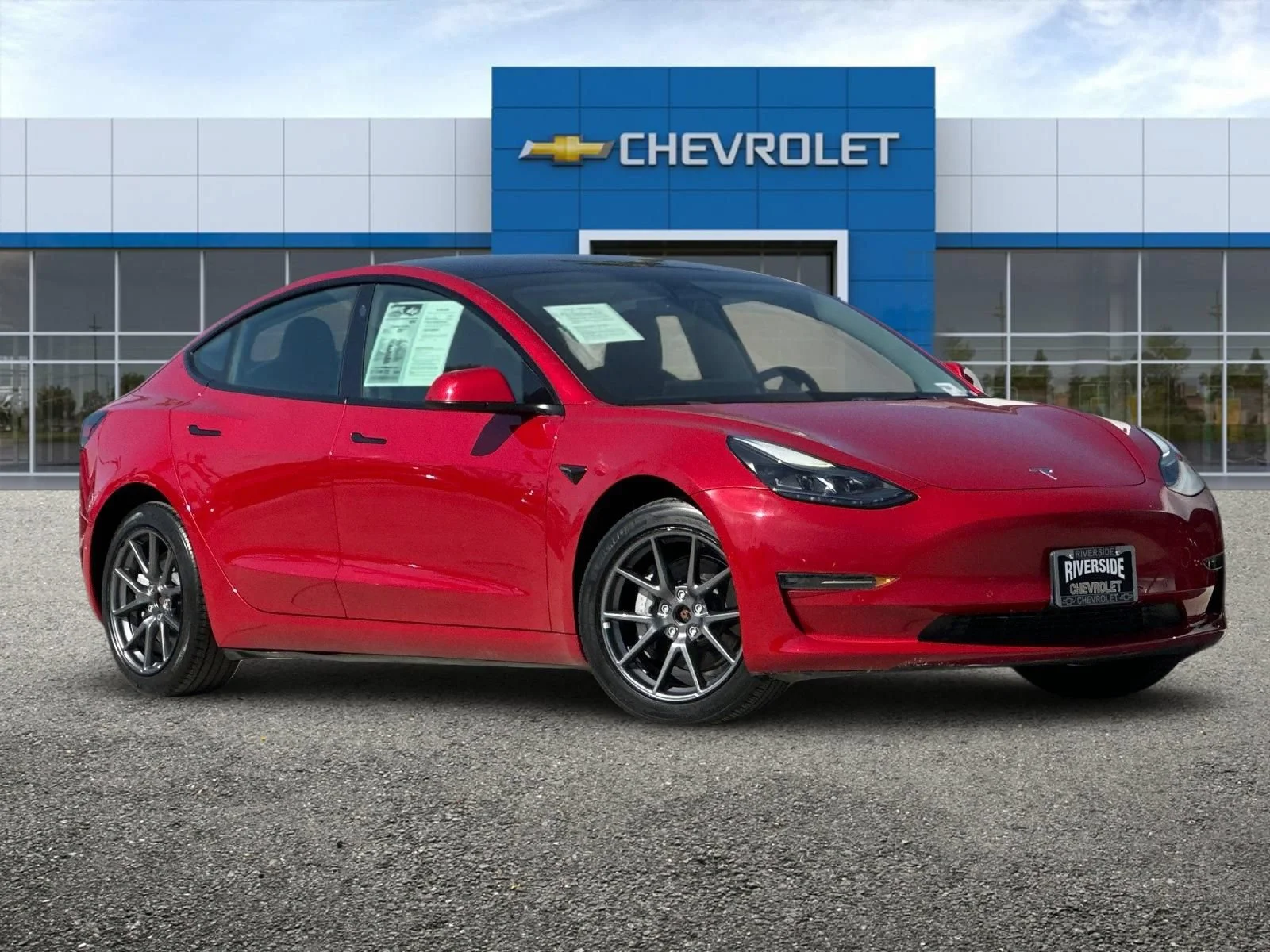Used 2022 Tesla Model 3 Long Range with VIN 5YJ3E1EB6NF277355 for sale in Riverside, CA