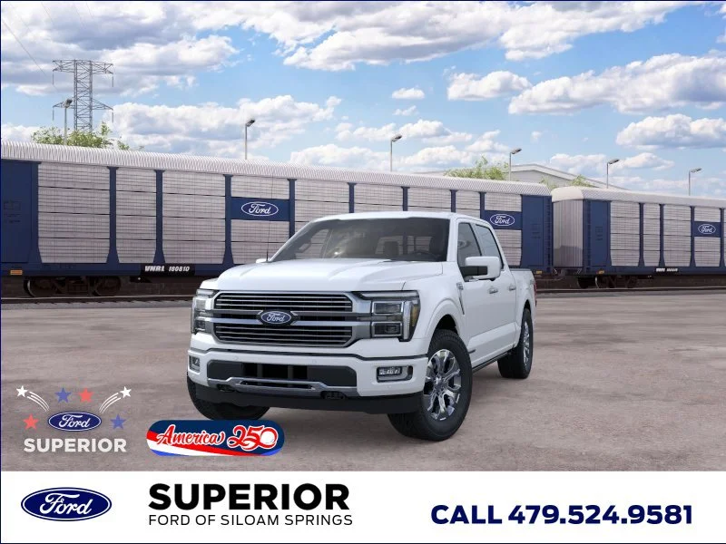 New 2026 Star White Ford Platinum 4WD image 2