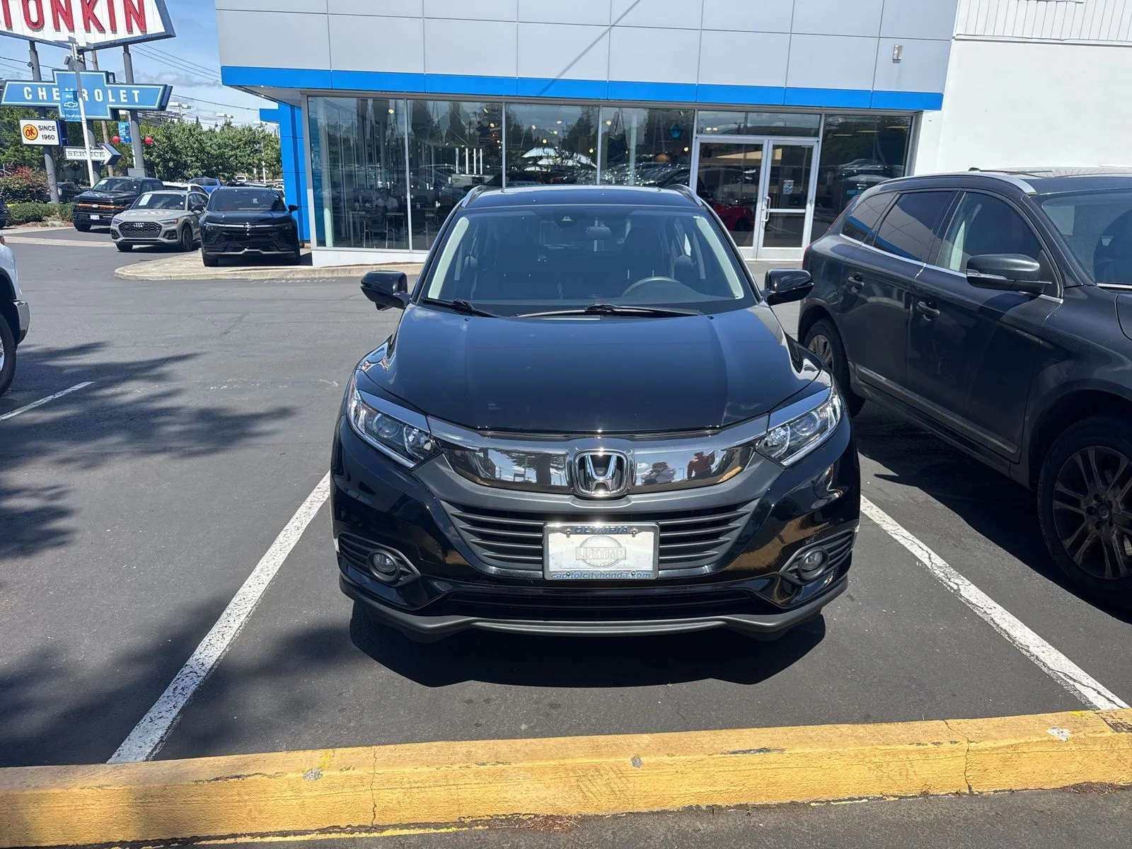 Used 2022 Black Honda EX image 3