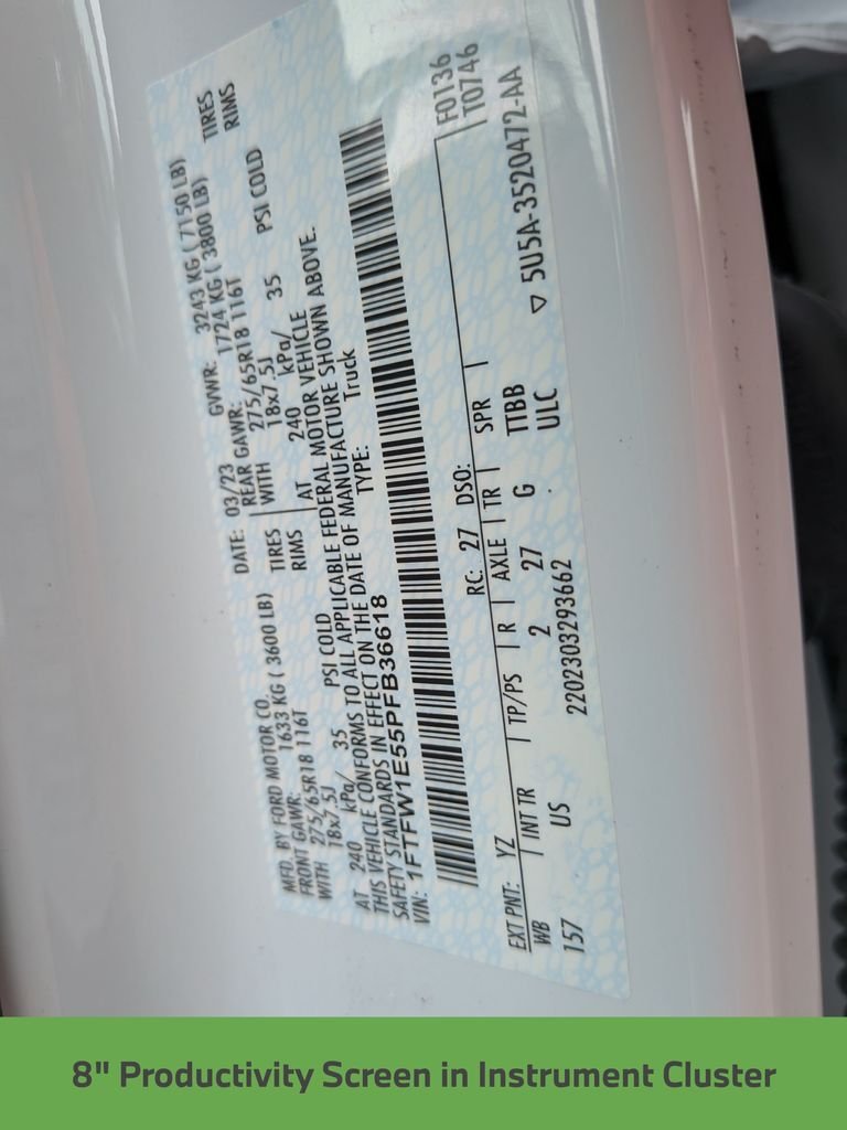 Used 2023 White Ford XLT image 33