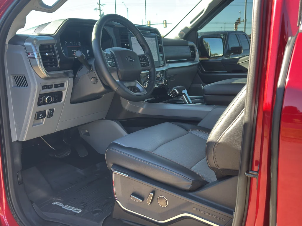 Used 2024 Rapid Red Metallic Tinted Clearcoat Ford LARIAT image 10