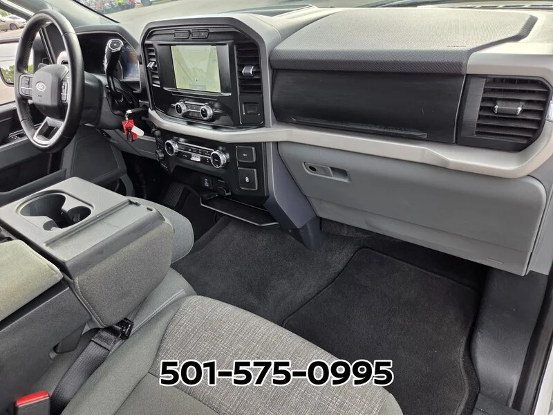 Used 2023 Oxford White FORD XLT 4WD SUPERCREW 5.5