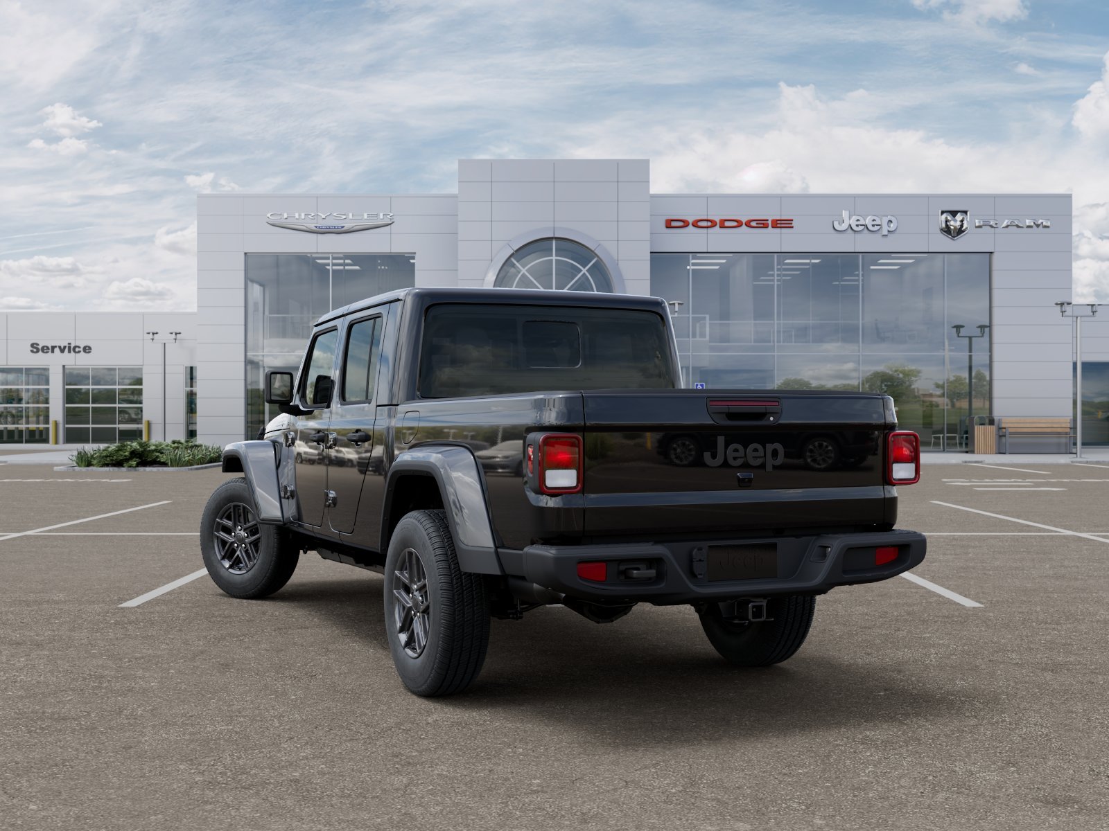 New 2026 Black Clear-Coat Exterior Paint Jeep Sport S image 42