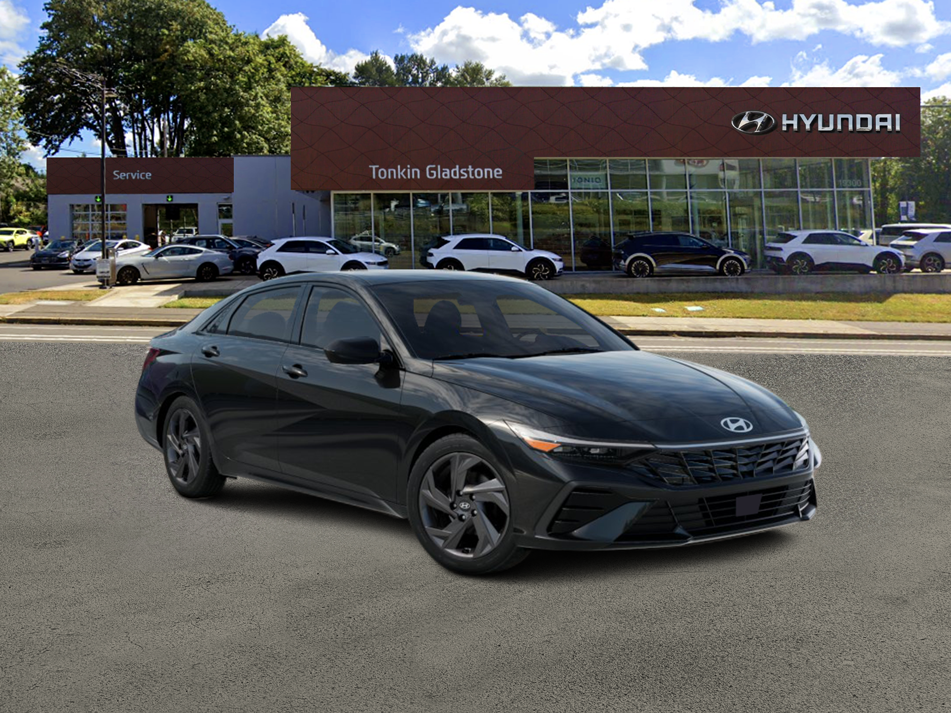 New 2026 Abyss Black Hyundai SEL Sport Plus image 7