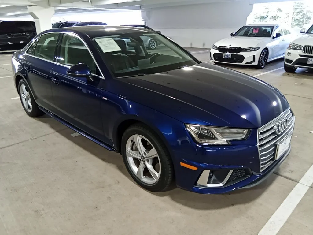 Used 2019 Blue Metallic Audi 2.0T Premium image 3