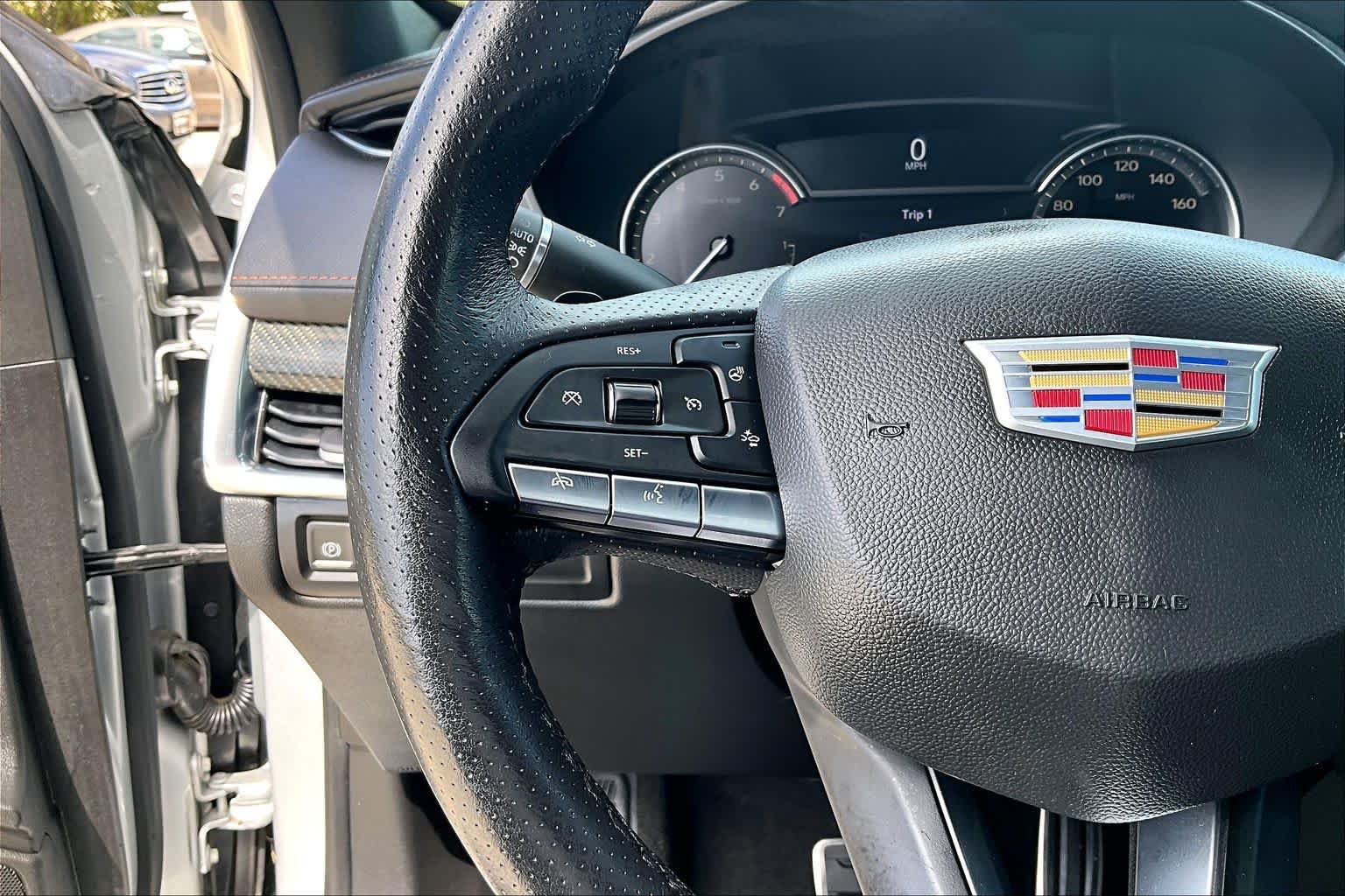 Used 2020 Radiant Silver Metallic Cadillac FWD Sport image 47