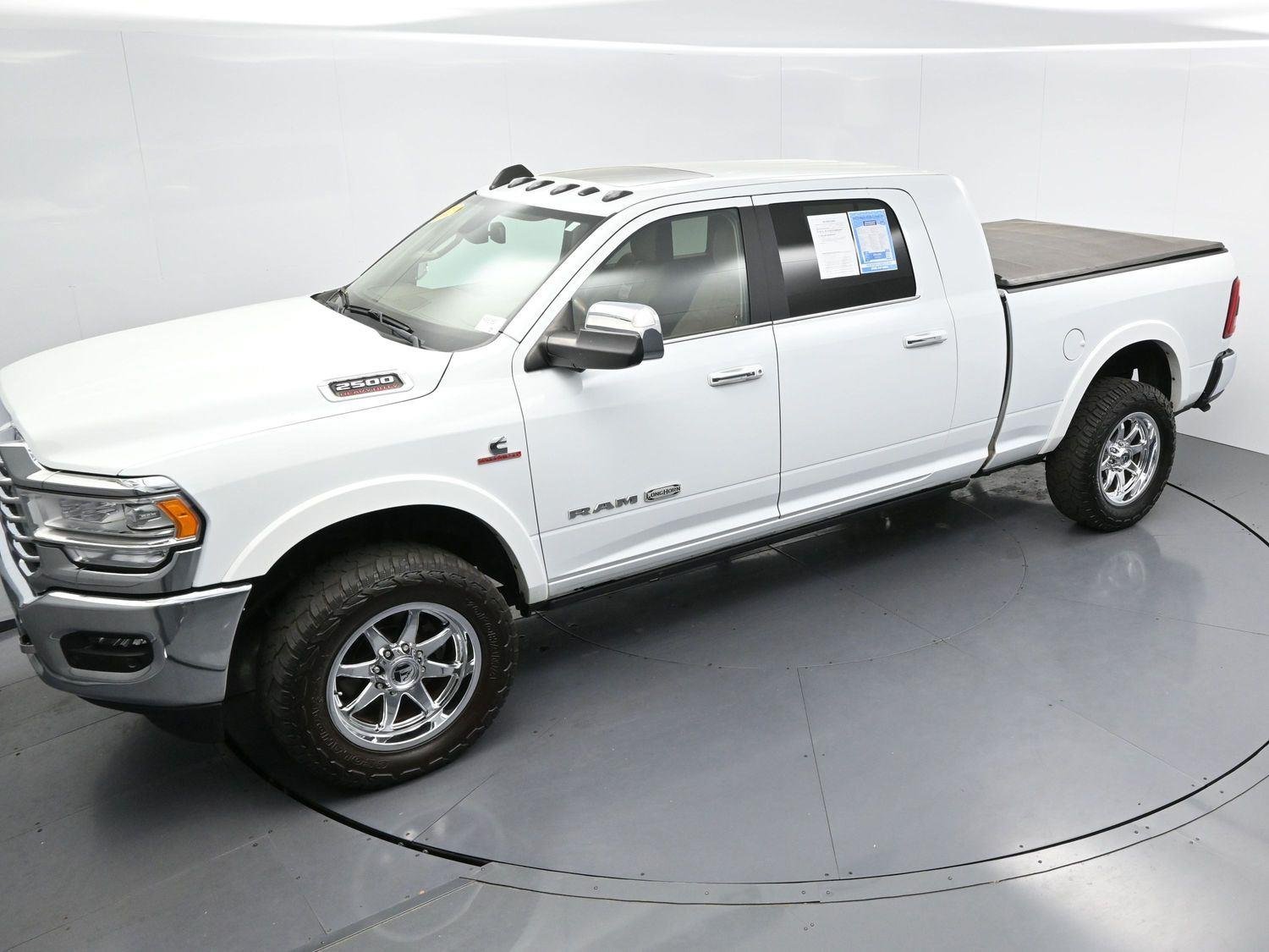 Used 2022 Bright White Clearcoat Ram Longhorn image 42