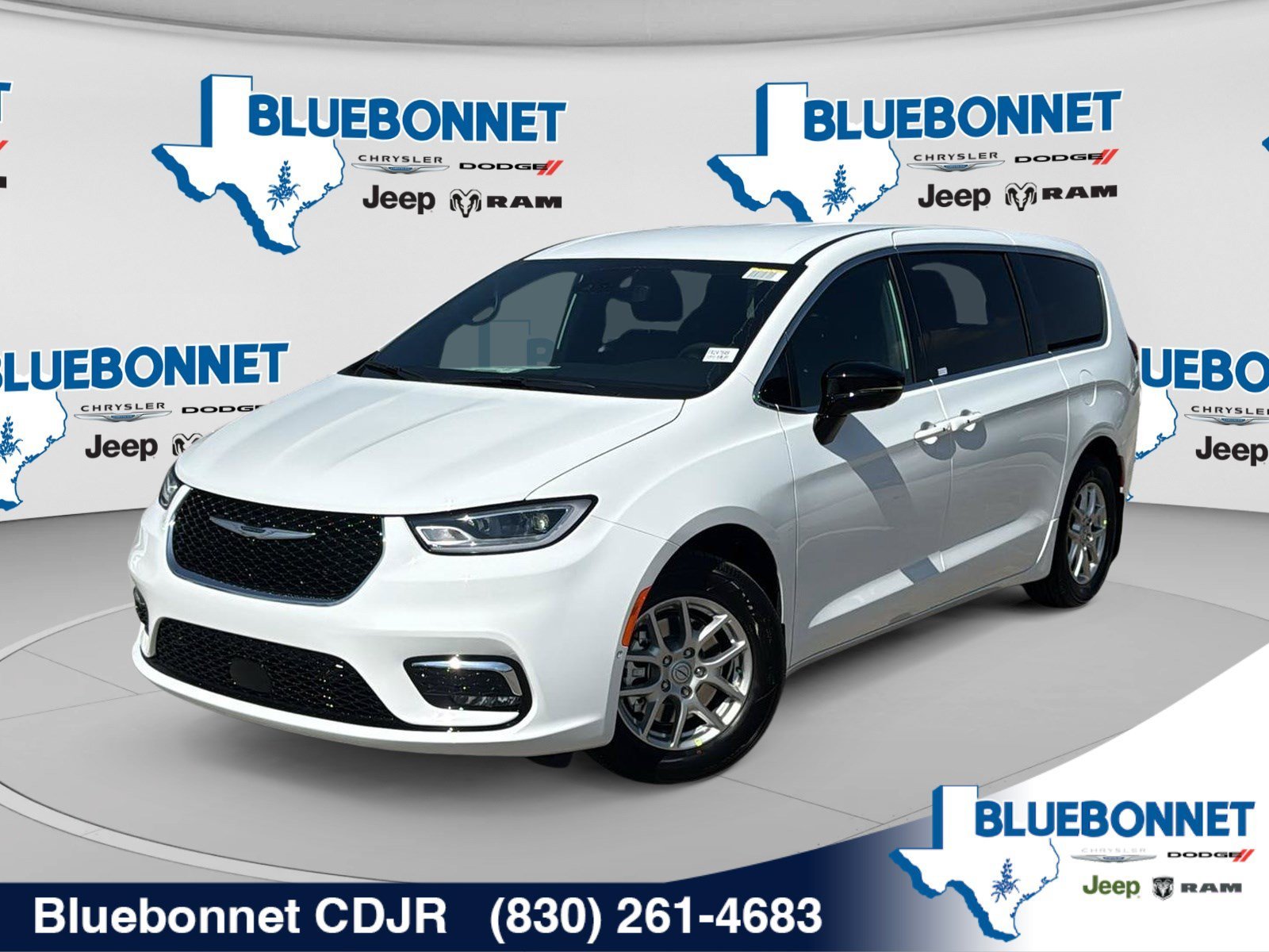 New 2026 Bright White Clear-Coat Exterior Paint Chrysler Select image 1