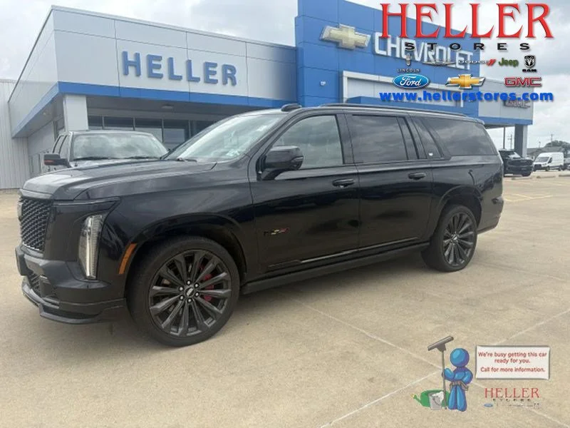 Used 2025 Black Raven Cadillac Escalade-V ESV image 1