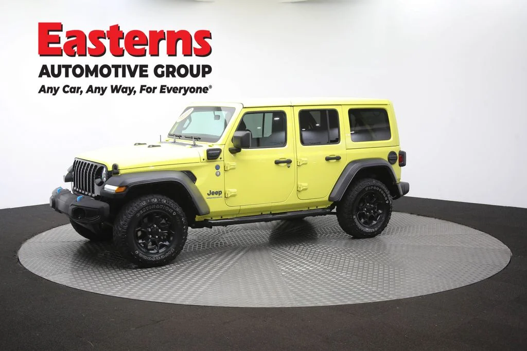 Used 2023 Yellow Jeep Willys 4xe image 57