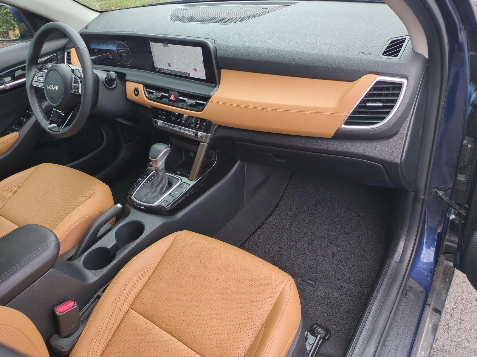 Used 2025 Dark Ocean Blue Kia EX image 39