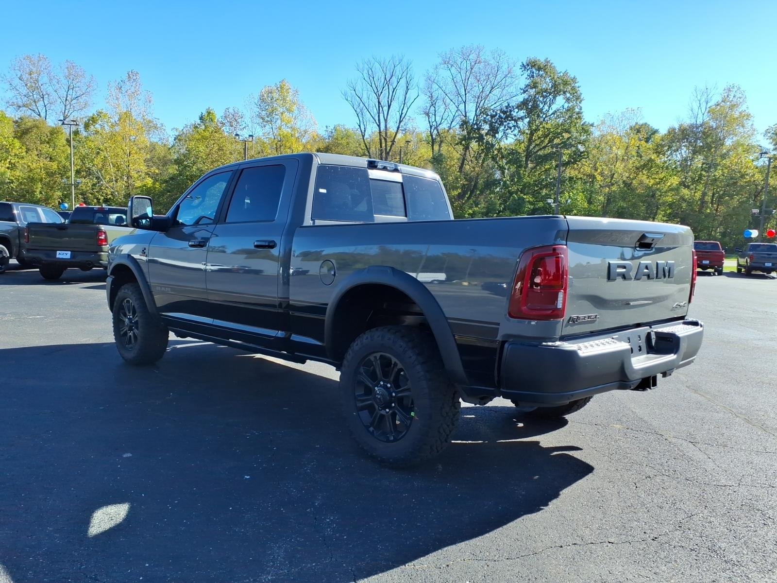 New 2027 Ceramic Gray Clear-Coat Paint RAM Rebel image 5