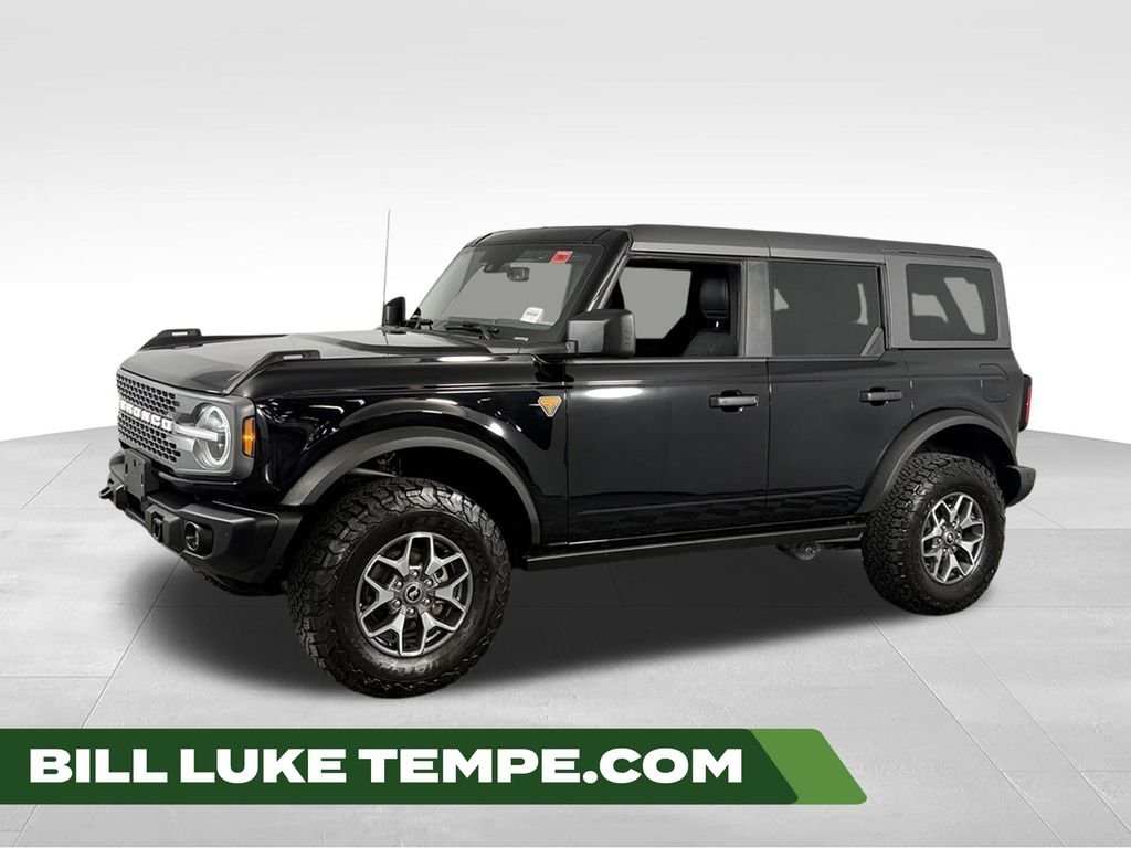 Used 2025 Shadow Black Ford Badlands image 1