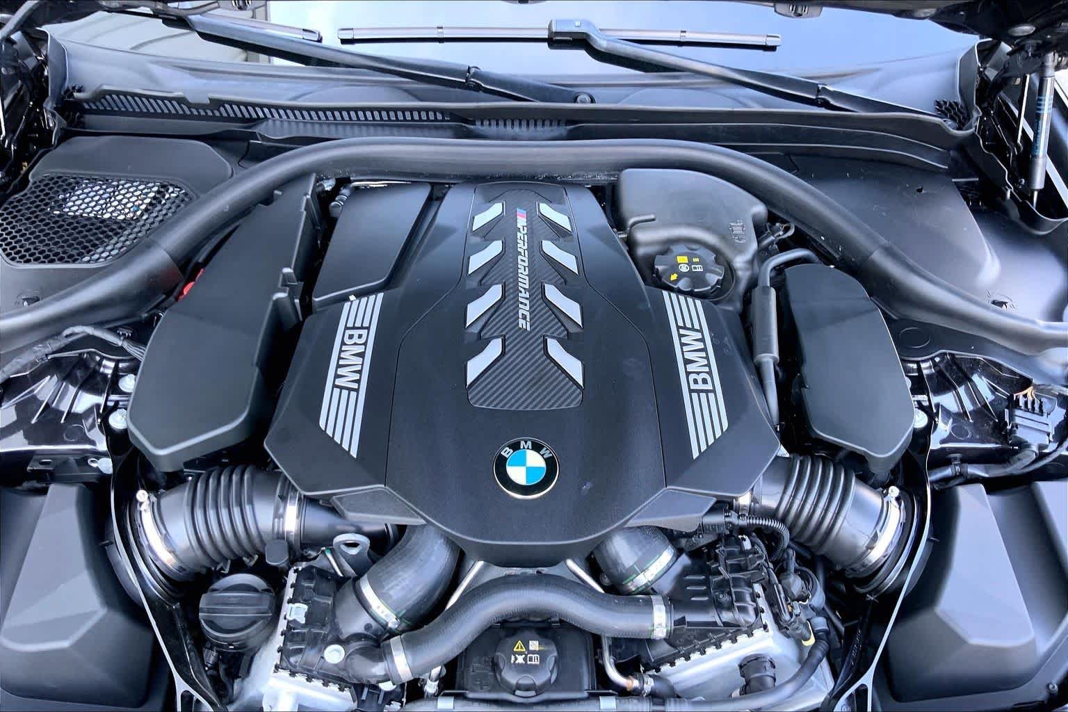 Certified Used 2023 Dark Graphite Metallic BMW M550i xDrive image 30