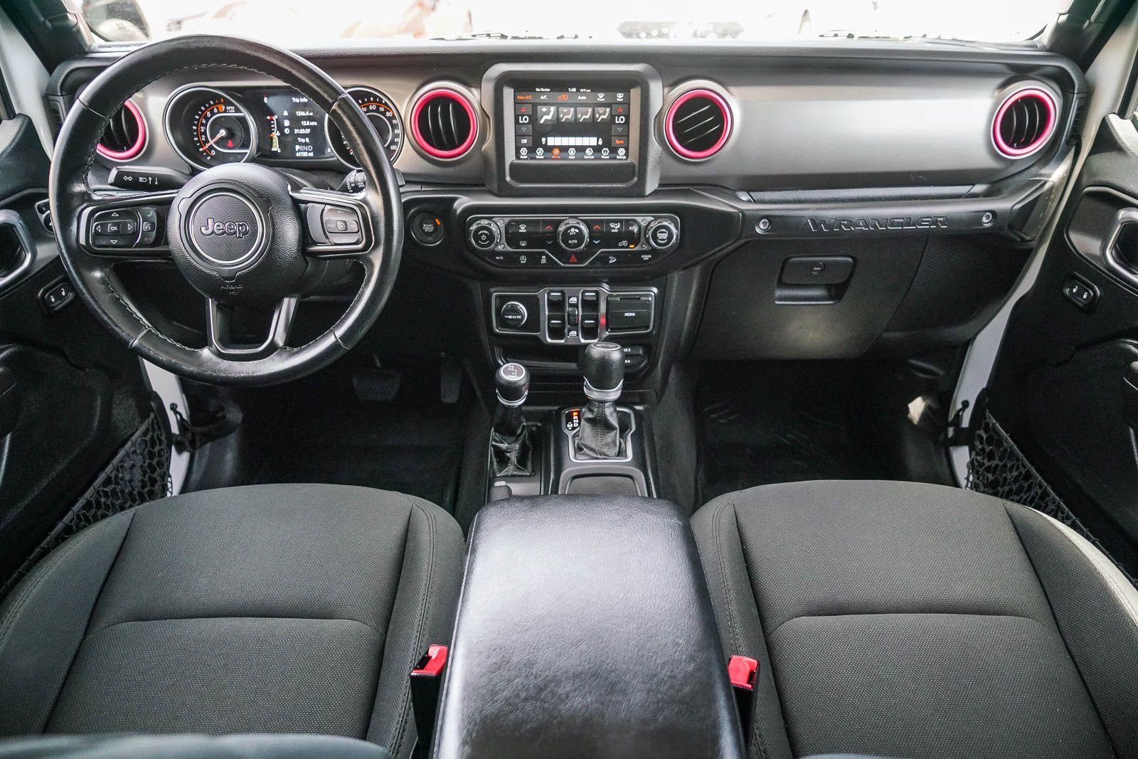 Used 2021 Bright White Clearcoat Jeep Unlimited Willys image 15