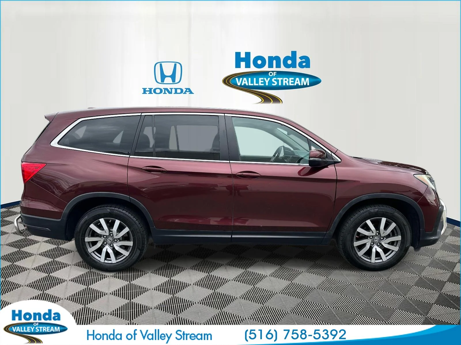 Certified Used 2019 Red Honda EX-L image 4