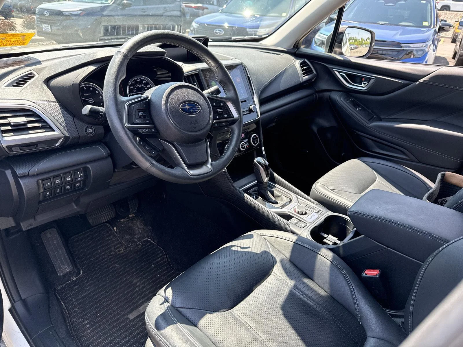 Used 2023 Crystal White Pearl Subaru Touring image 6
