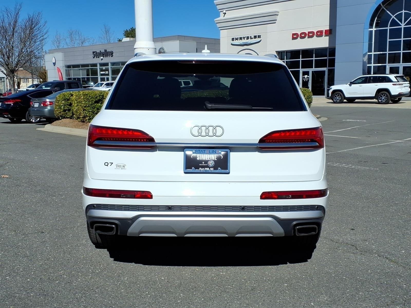 Used 2025 Carrara White AUDI  image 8