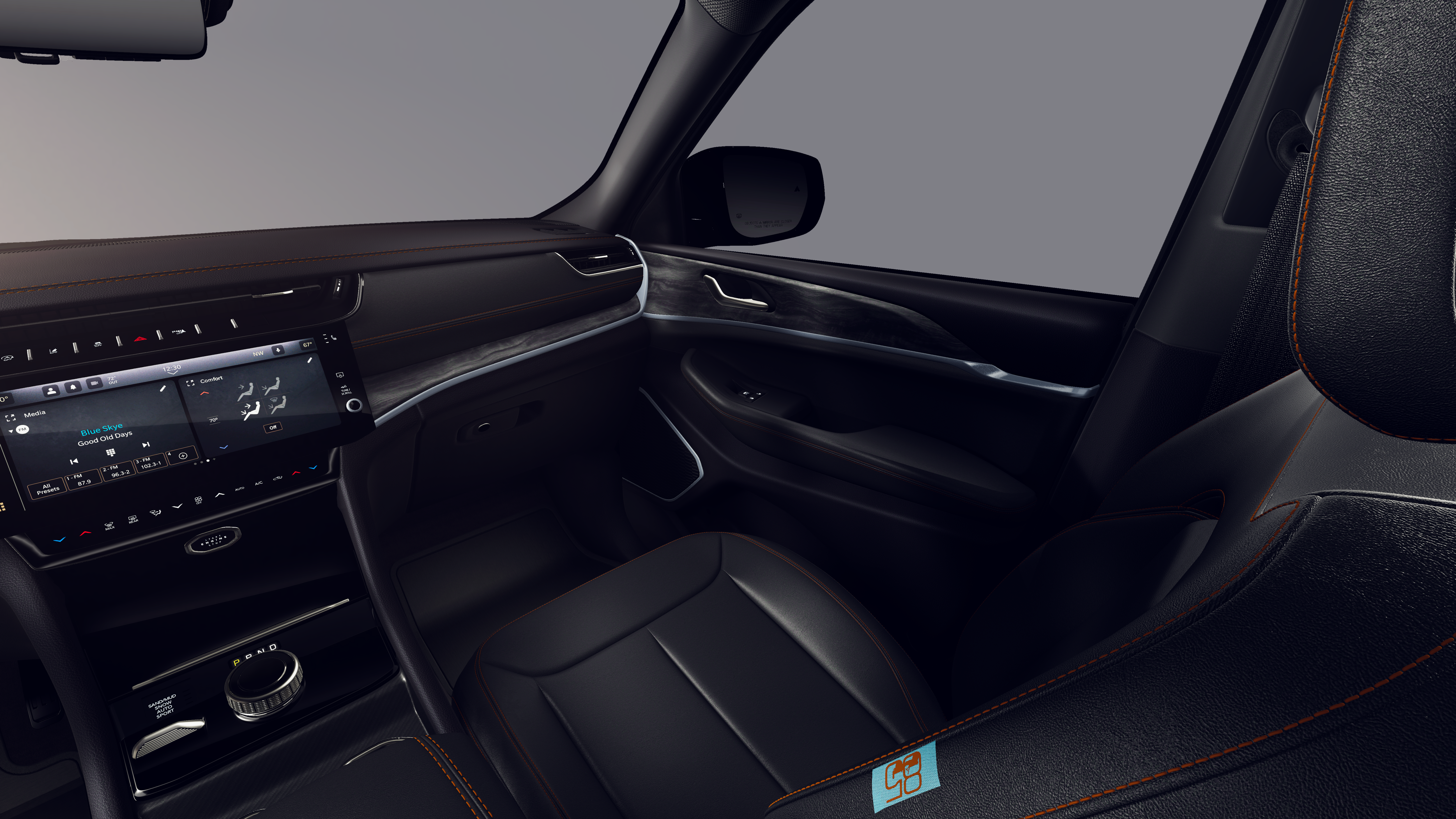 New 2026 Diamond Black Crystal Pearl-Coat Exterior Paint Jeep 85th Anniversary Edition image 19