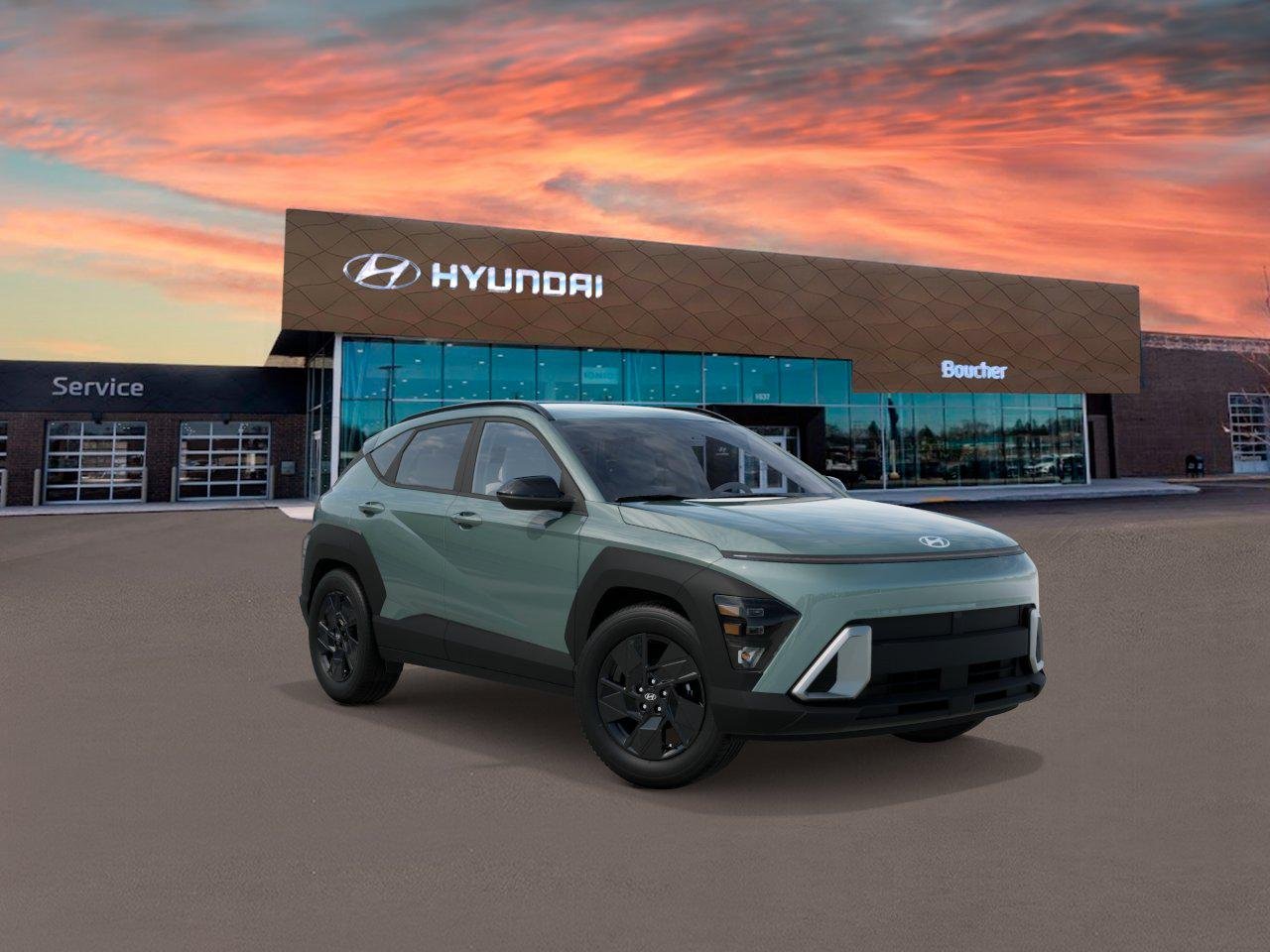 New 2027 Mirage Green Hyundai SEL Sport AWD image 2