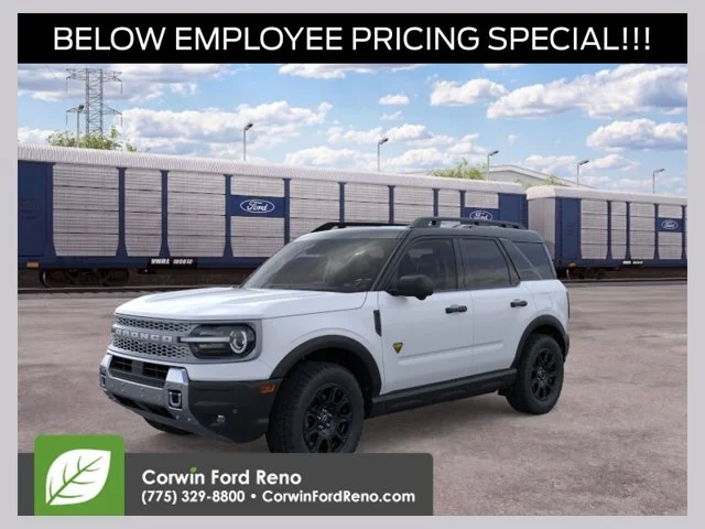 New 2026 Space White Metallic Ford Badlands image 1