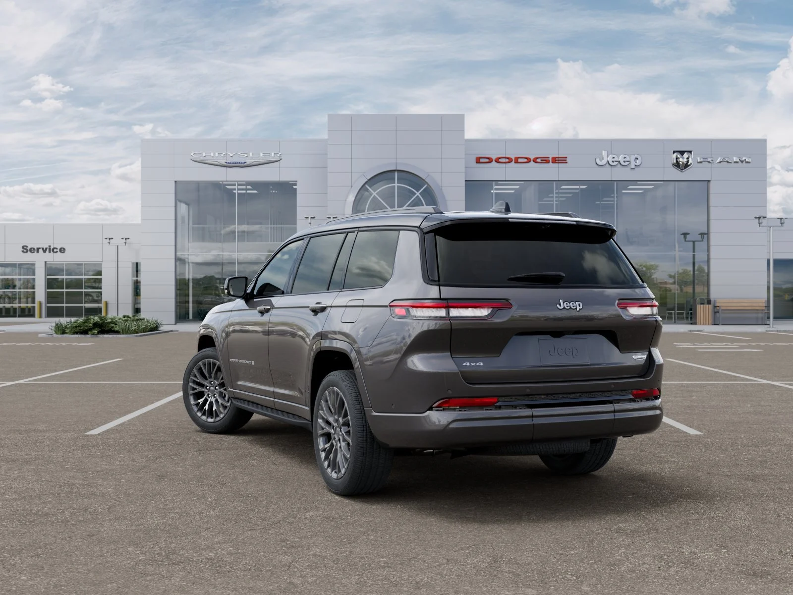 New 2026 Baltic Gray Metallic Clear-Coat Exterior Paint Jeep Summit image 33