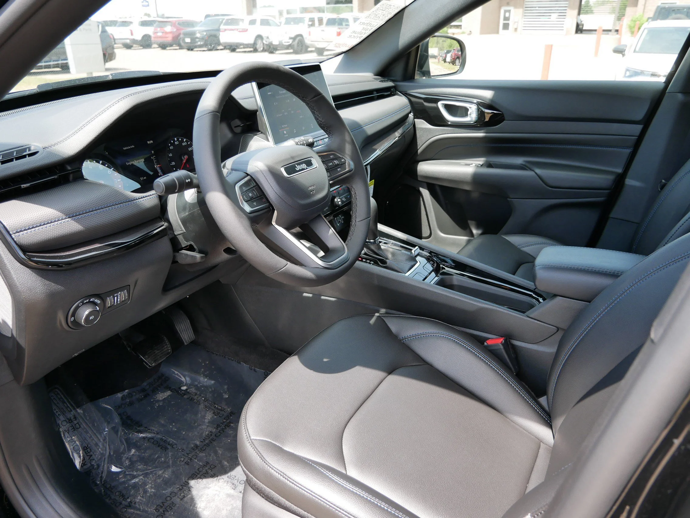 New 2026 Diamond Black Crystal Pearlcoat Jeep Limited Altitude image 7