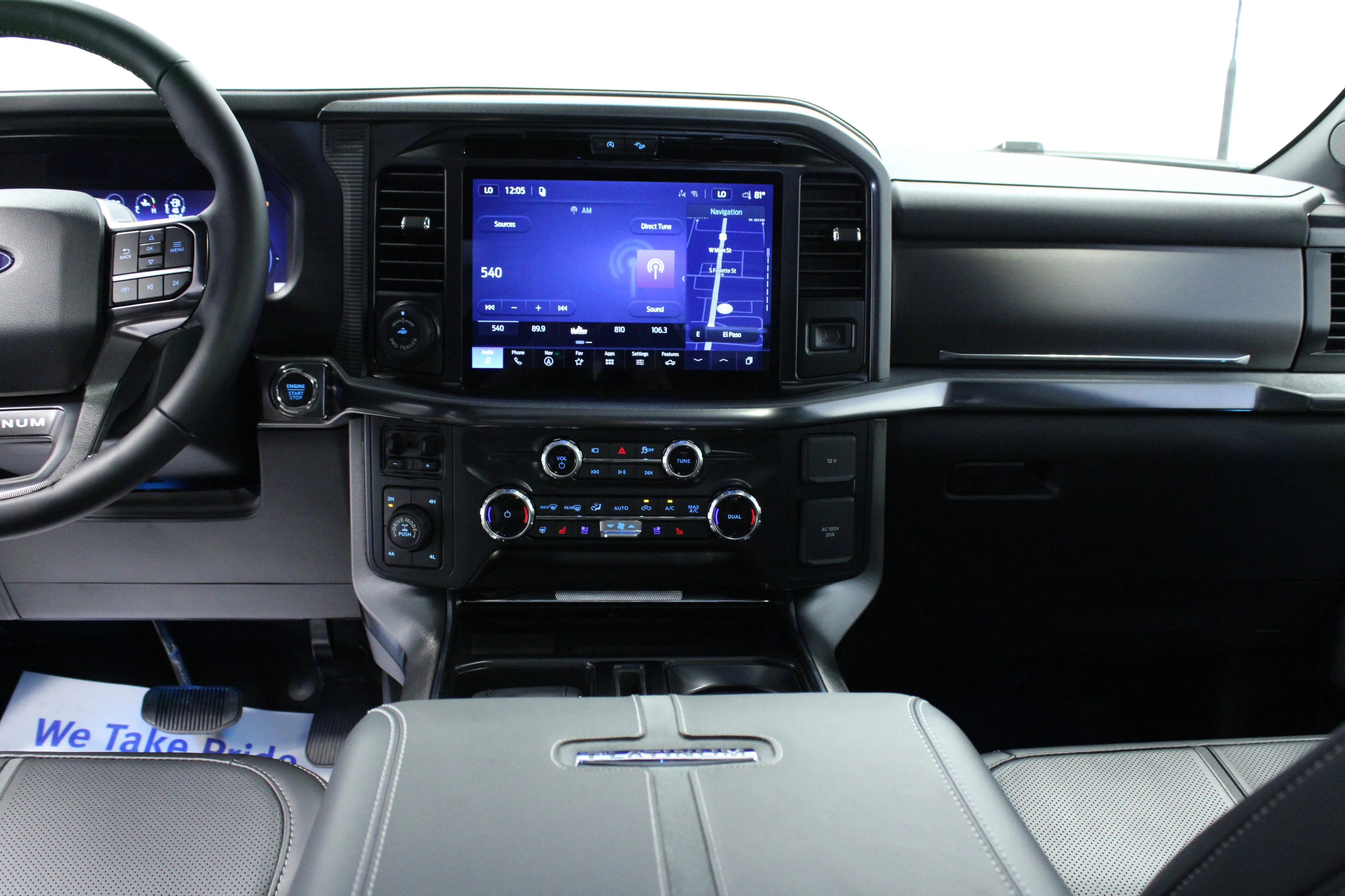 New 2026 Antimatter Blue Metallic Ford Platinum® image 18