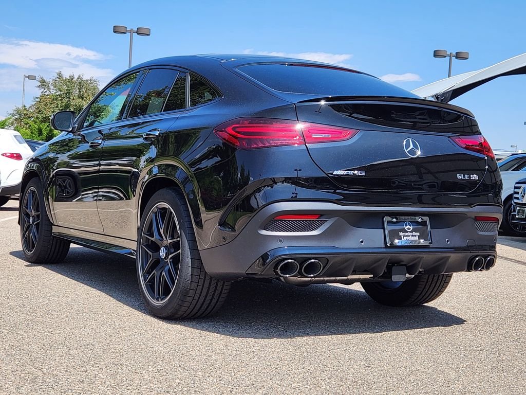 New 2026 Obsidian Black Metallic Mercedes-Benz AMG® GLE 53 COUPE image 6