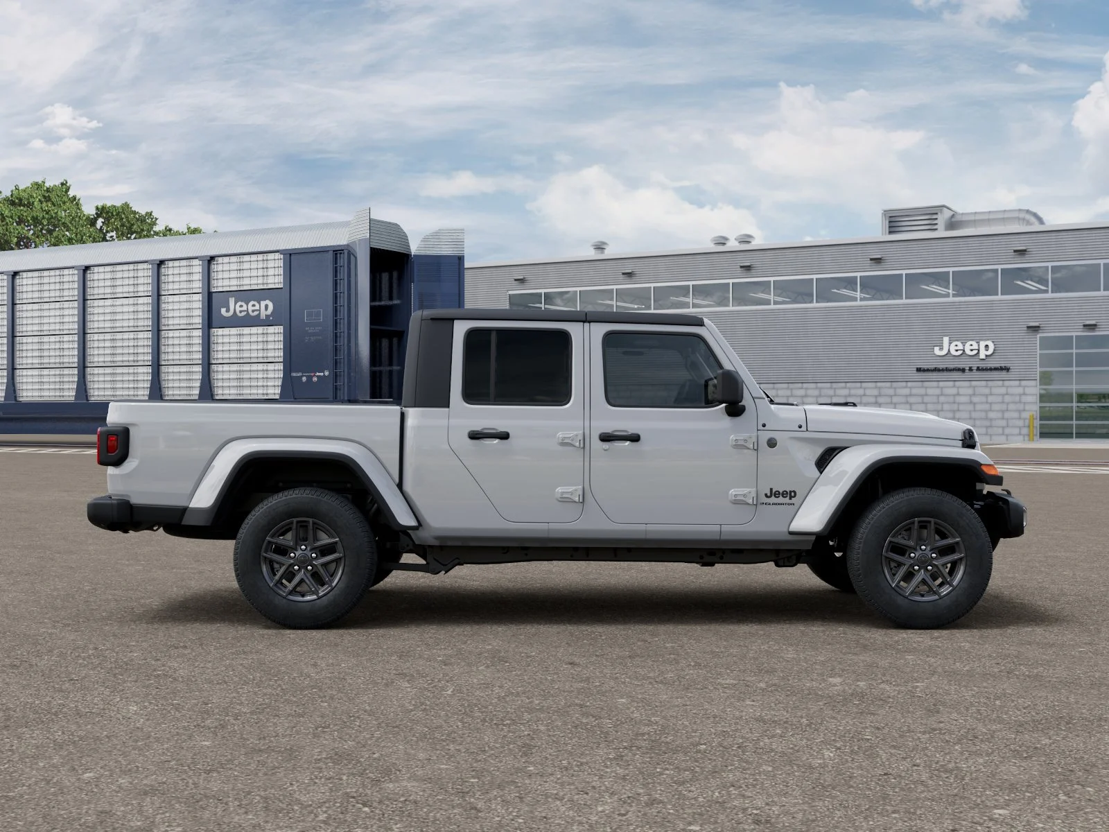 New 2026 Bright White Clear-Coat Exterior Paint Jeep Sport S image 12