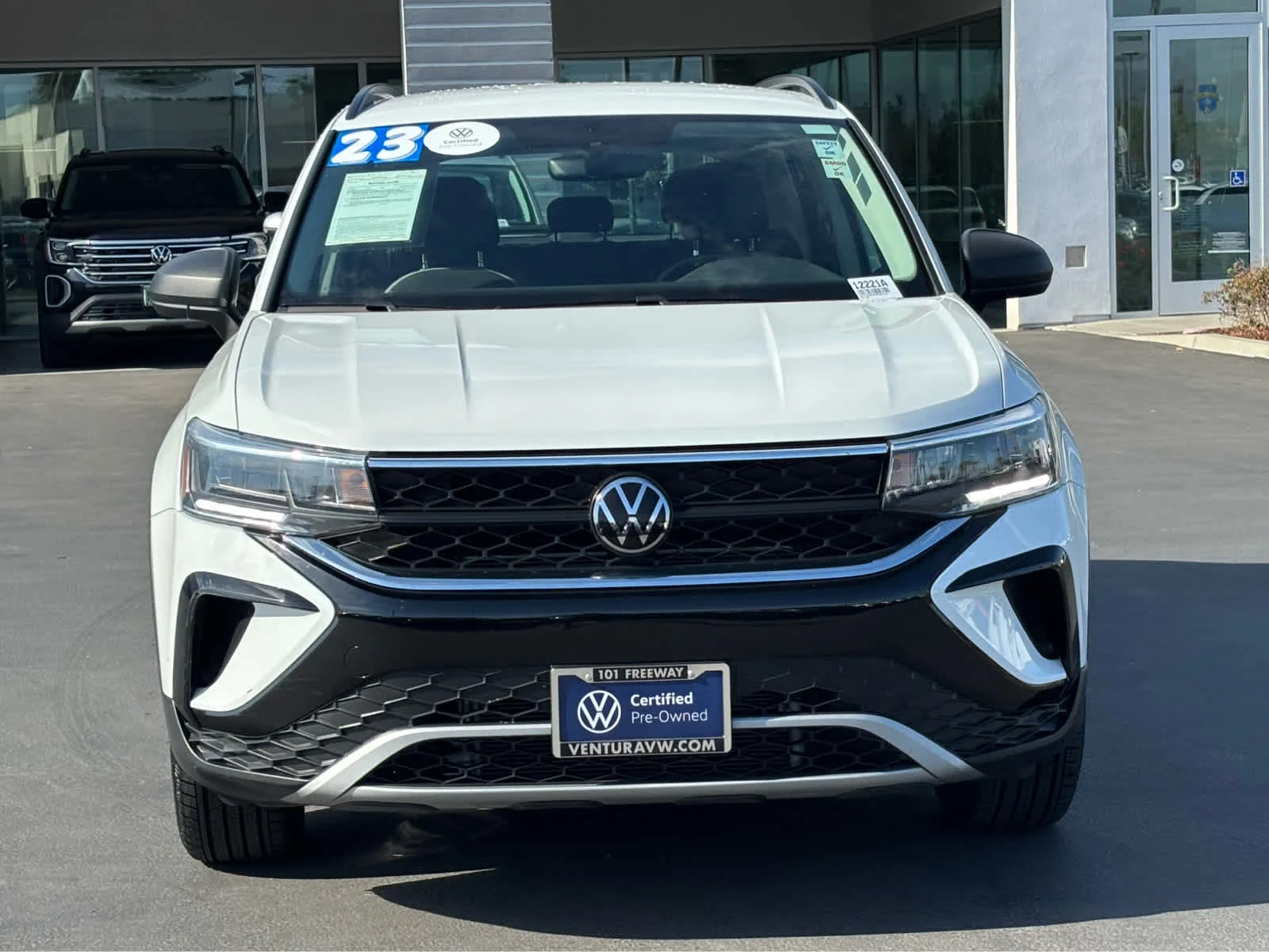 Certified Used 2023 Pure White Volkswagen S image 8