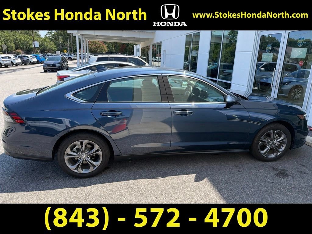 Used 2024 Blue Honda EX image 4