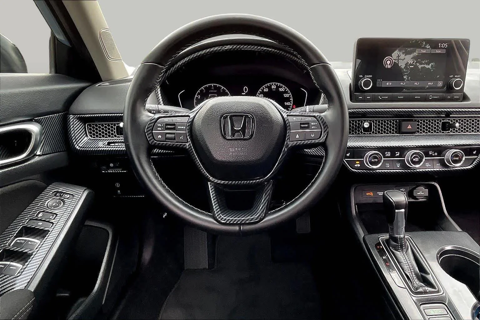 Certified Used 2022 Morning Mist Metallic Honda EX image 6