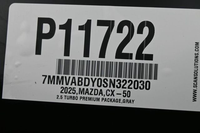Certified Used 2025 Polymetal Gray Mazda 2.5 Turbo Premium Package image 28