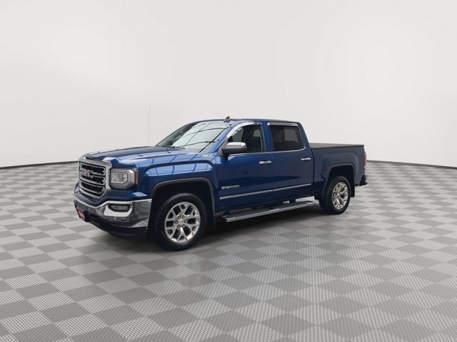 Used 2017 Stone Blue Metallic GMC SLT image 38