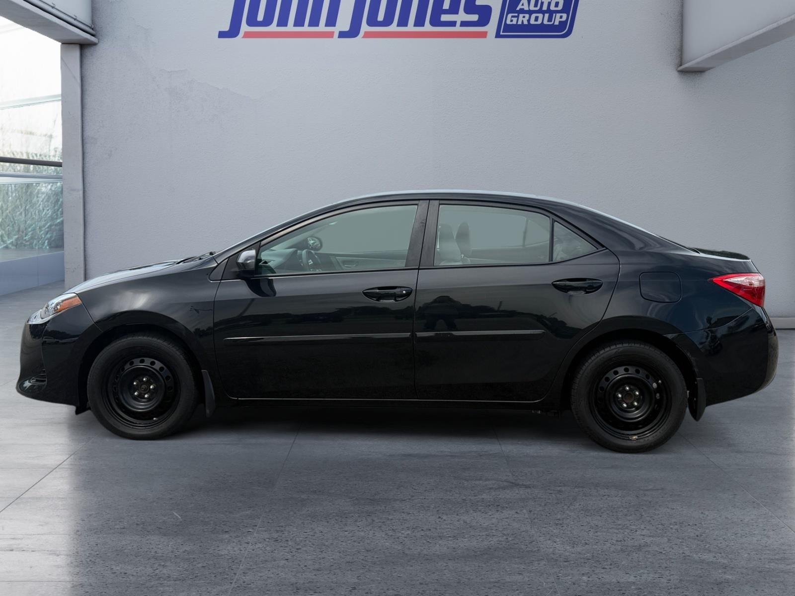 Used 2018 Black Sand Pearl TOYOTA LE CVT image 2