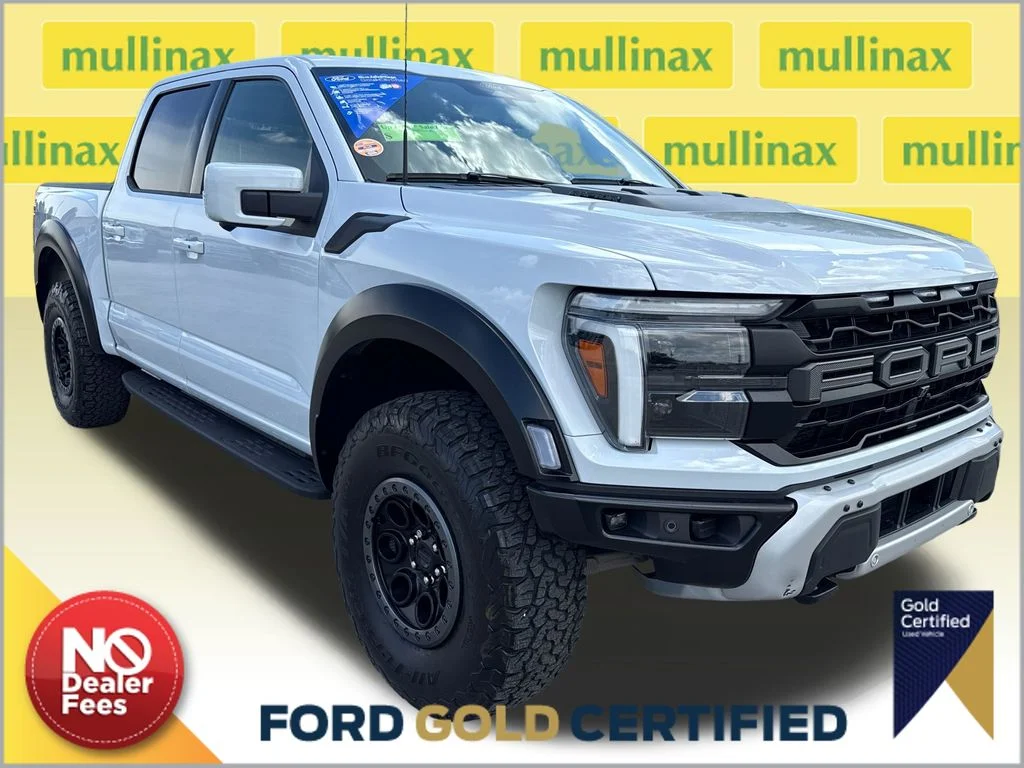 Certified Used 2025 White Ford Raptor image 1