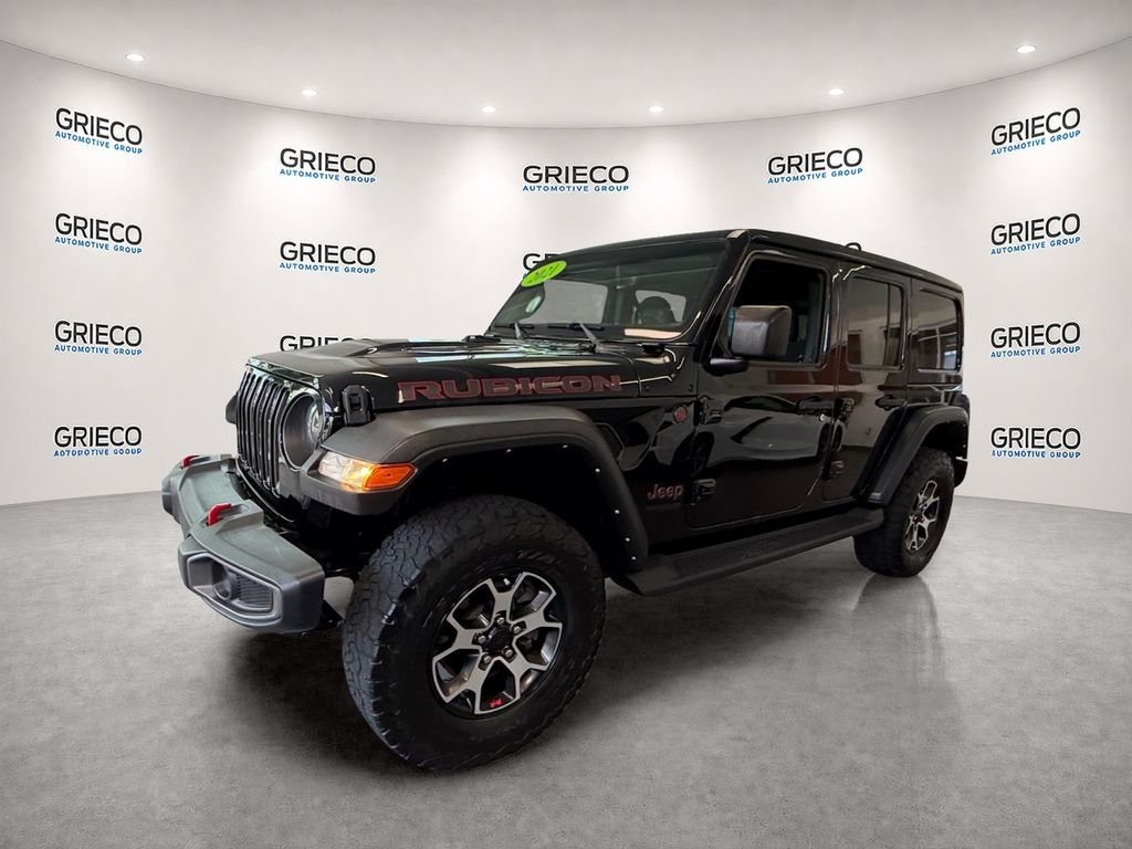 Used 2021 Black Jeep Unlimited Rubicon image 3
