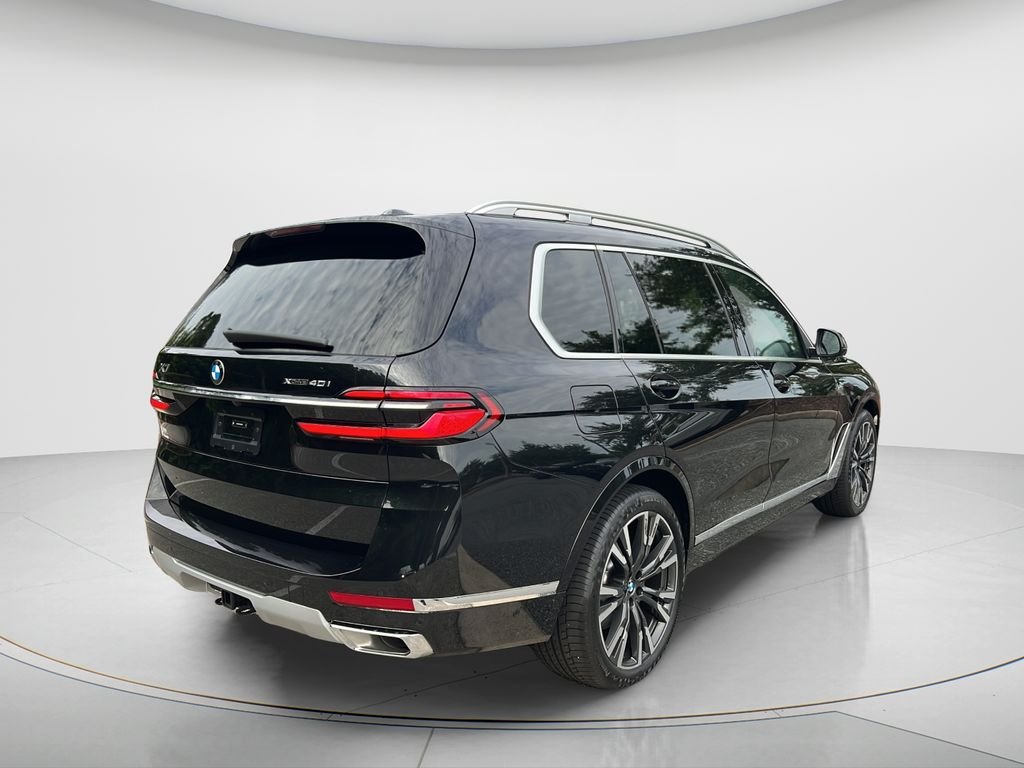 Certified Used 2025 Black Sapphire Metallic BMW xDrive40i image 4