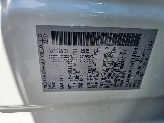 Used 2024 White Nissan SV image 30