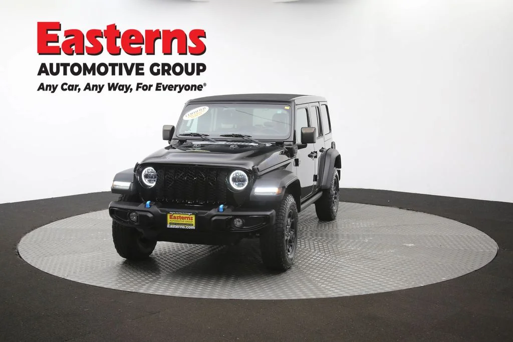Used 2023 Black Jeep Willys 4xe image 54