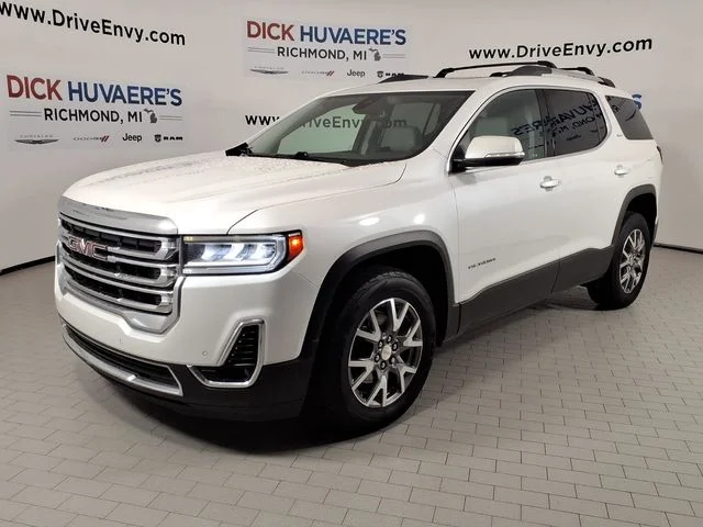Used 2021 White GMC SLT image 1