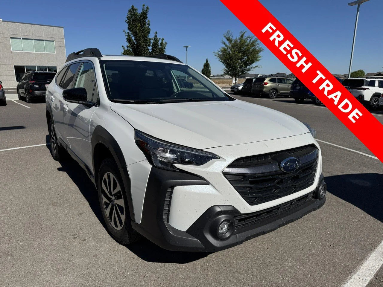 Certified Used 2024 Crystal White Pearl Subaru Premium image 1