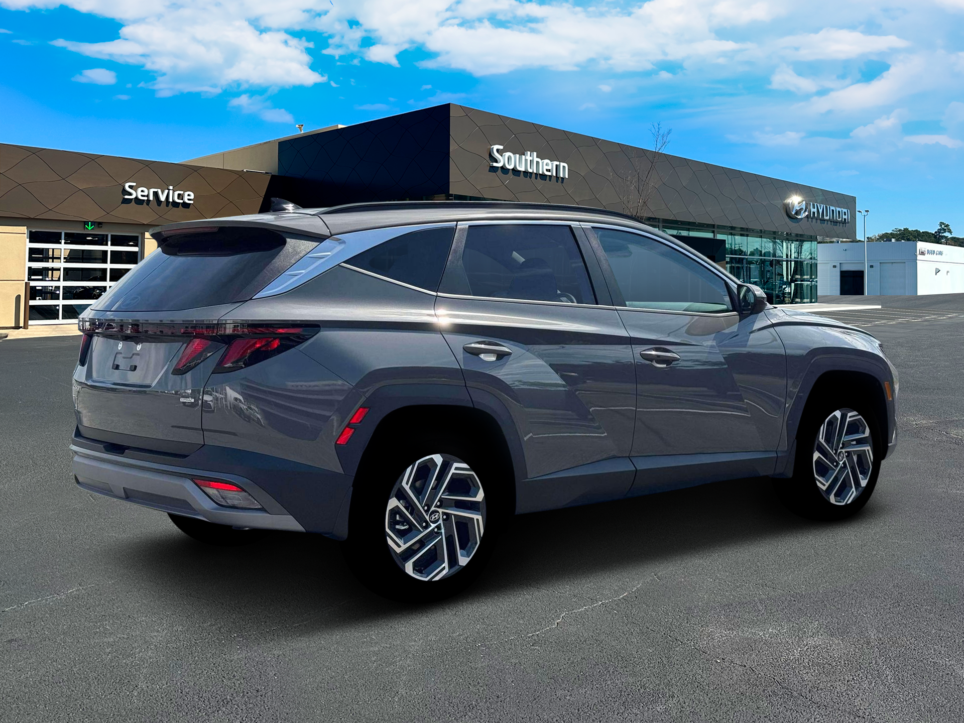 New 2026 Gray Hyundai SEL Plus AWD image 8